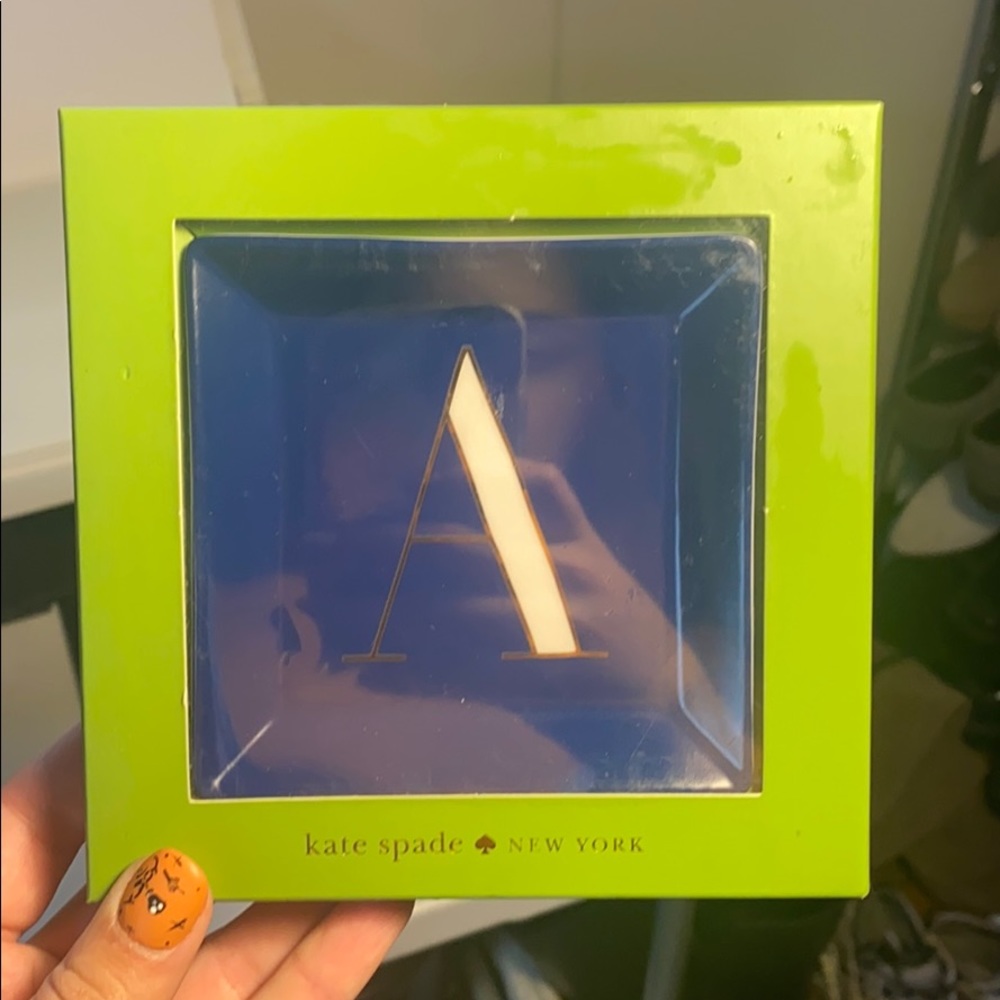 Kate Spade “A” Ring Dish